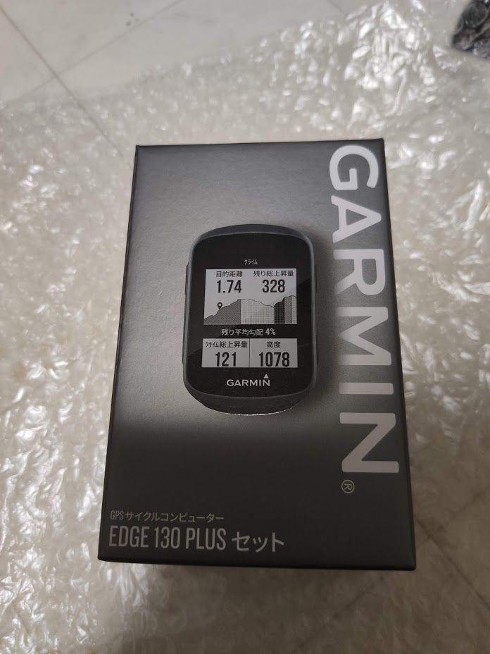 レビュー】Garmin Edge 130 Plus GPSサイクルコンピューター 