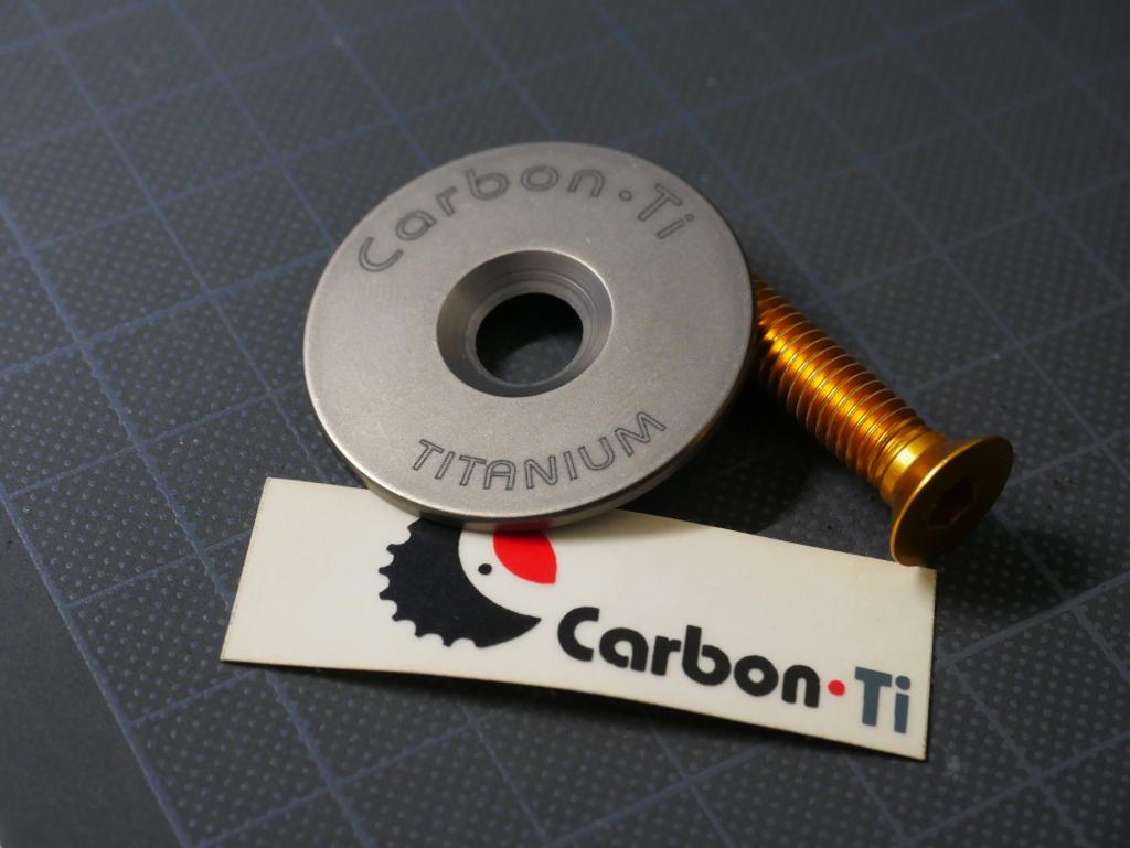 レビュー】Carbon Ti X-Cap ～チタン製であることに意味があるステムキャップ～ | すくみずログ