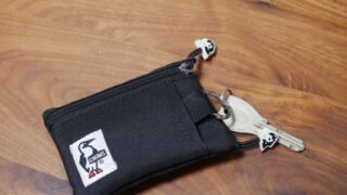 【色: ブラウン】[チャムス] Recycle Key Coin Case メン