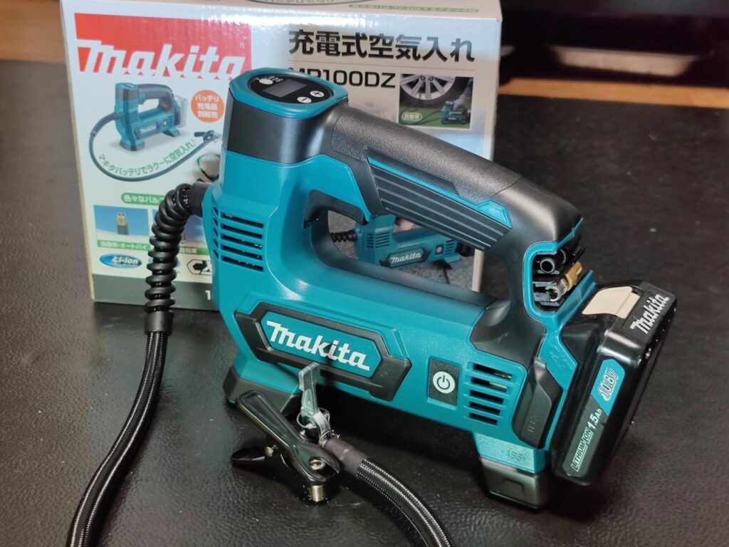 純正直送⑥新品 マキタ MP100DSH 10.8V充電式空気入れ 新品 車 バイク 自転車 ビーチボ－ル 浮き輪 海水浴 水遊び 空気圧チェック 浮き輪、浮き具